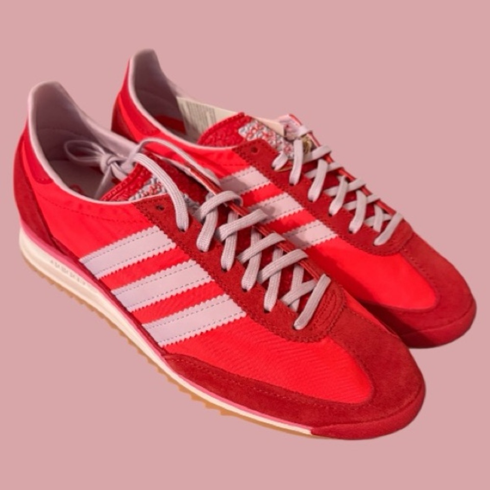 ADIDAS SL 72 OG Solar Red / Ice Lavender / Better Scarlet Women’s Sneaker NWT